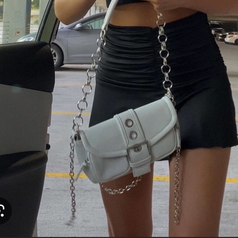 ISO LF The Kript “Marin” mini bag in white or black , & the kript “Hallox” bag